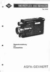 Agfa Microflex Sensor 300 manual. Camera Instructions.